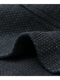 JP Sashiko Shop Coat UF64-17R005: Indigo JP Sashiko Shop Coat UF64-17R005: Indigo