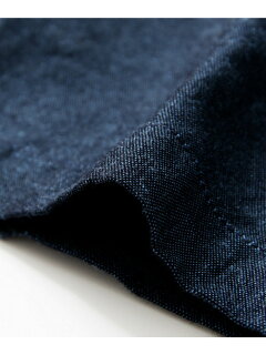 JP Cotton Linen Ottoman Coat UF64-17R026: Blue JP Cotton Linen Ottoman Coat UF64-17R026: Blue