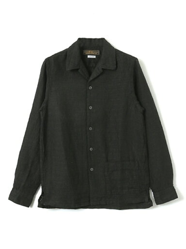JP Dobby Stripe Box Shirt UF74-13B005: Black JP Dobby Stripe Box Shirt UF74-13B005: Black