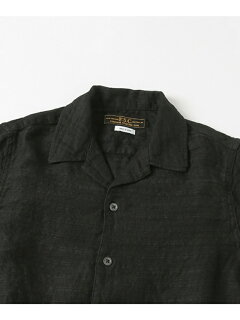 JP Dobby Stripe Box Shirt UF74-13B005: Black JP Dobby Stripe Box Shirt UF74-13B005: Black