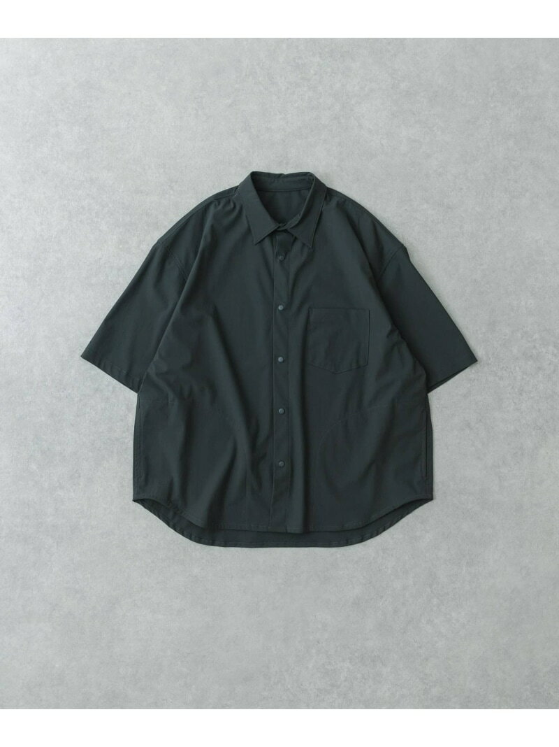 楽天URBAN RESEARCH／アーバンリサーチ【SALE／50％OFF】FREEZY SNAP SHIRTS URBAN RESEARCH アーバンリサーチ トップス シャツ・ブラウス グリーン ブラック【RBA_E】【送料無料】[Rakuten Fashion]
