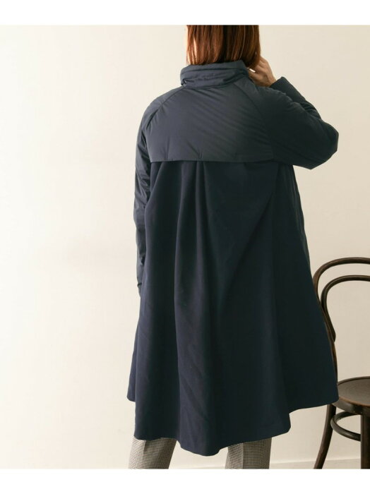 YOSOOU Back Flare Coat URBAN RESEARCH アーバンリサーチ コート/ジャケット ダウンジャケット ネイビー ブラウン【送料無料】[Rakuten Fashion]