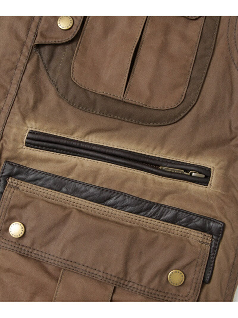 Waxed Mountain Parka MWX0823: Brown