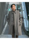 【SALE／50 OFF】BAL COLLAR COAT SUPER120 URBAN RESEARCH アーバンリサーチ ジャケット アウター ステンカラーコート ネイビー ブラウン【RBA_E】【送料無料】 Rakuten Fashion