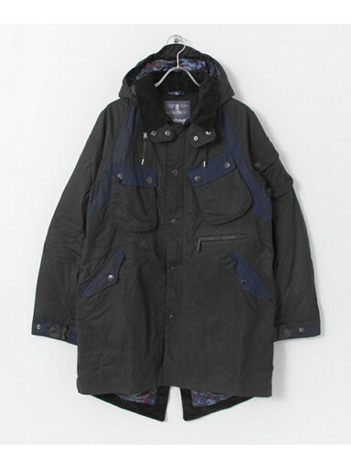 Bleakazuma Wax Jacket MWX0915: Navy Bleakazuma Wax Jacket MWX0915: Navy