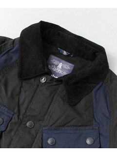 Bleakazuma Wax Jacket MWX0915: Navy Bleakazuma Wax Jacket MWX0915: Navy