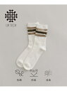【SALE/20%OFF】『UR TECH』ラインリブソックス URBAN RESEARCH アーバンリサーチ 靴下・レッグウェア 靴下 ブラック レッド グレ...
