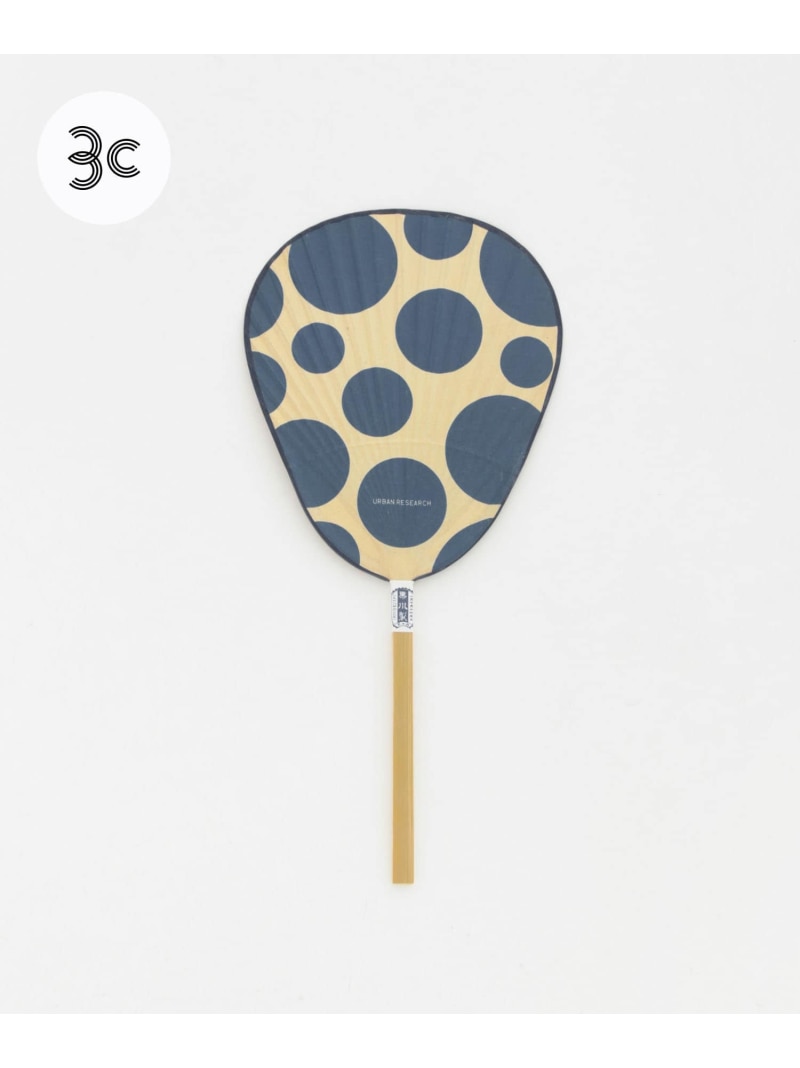 栗川商店 熊本 来民の渋うちわ URBAN RESEARCH アーバンリサーチ ファッション雑貨 その他のファッション雑貨 レッド[Rakuten Fashion]