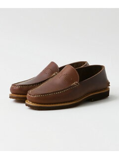 Freemans Sporting Club x Rancourt & Co. Collarless Venetian 102903-UF84: Brown Freemans Sporting Club x Rancourt & Co. Collarless Venetian 102903-UF84: Brown