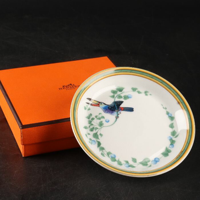 Hermes エルメス プレート 飾り皿 Toucans 楽天市場】エルメス トゥカン プレートの通販