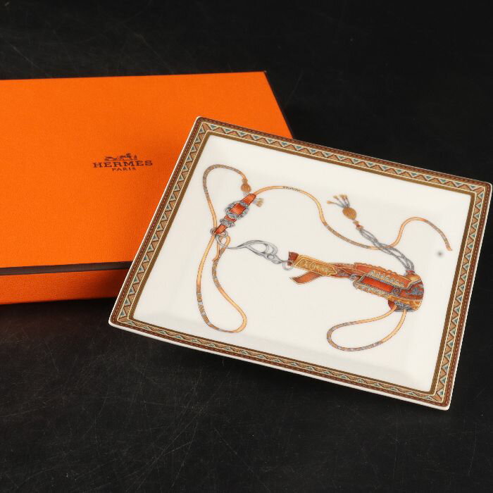 エルメス　シュバルドリアン スクエアプレート　50/R-1498