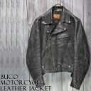 yajitozHappyend nbs[Gh 1950's Buco MotorCycle LeatherJacket sz40 re[W uR _u C_[X WPbg Be[W@~^[ u] {v Ò