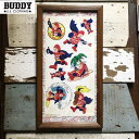 BUDDY BUDMAN バドマン 1987年 ノベルティ ステッカー 5枚セット Vintage デッドストック 販促品 BUDWEISER バドワイザー アメリカ 雑貨 企業物 キャラクター ビール