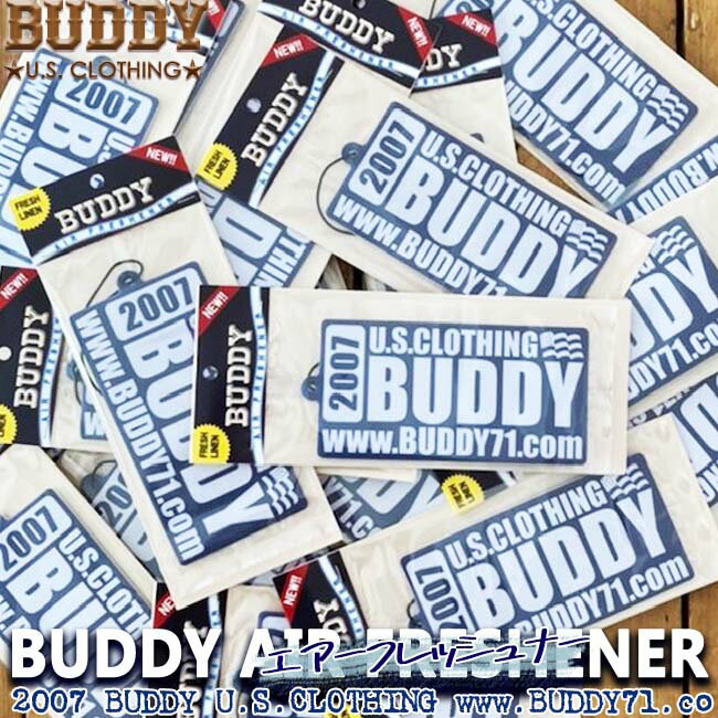 楽天UraHara Style楽天市場店BUDDY エアフレッシュナー BUDDY AIR FRESHENER FLESH LINEN ルーム フレグランス 洗いたての洗濯物の香り ディフューザー 2007 BUDDY U.S.CLOTHING www.BUDDY71.com 芳香剤 消臭剤 ガーランド アメリカ USA バディ 原宿 アメカジ フレッシュリネン インテリア