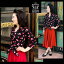 SAVOY CLOTHING Cherry Pattern Hemknot Blouse ꡼ѥ  ֥饦 ʬµ  SVY-LSH115