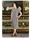 SAVOY CLOTHING Houndstooth Ensemble Doreen One-Piece 璹iq s[X T{CN[WO 50's