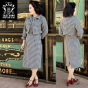 SAVOY CLOTHING Houndstooth Ensemble Doreen Jacket 千鳥格子 ジャケット サボイクロージング 50's