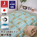 【5/10(土)10%OFFクーポン配布中】【在庫あり】送料無料 洗える 掛け布団 ジュニア 135×185cm 日本製 ダクロン(R) FRESH 4穴 ライ...