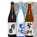 九州おすすめ銘酒飲み比べセット　繁桝手造本醸造・杵の川樽酒・天吹低温瓶貯蔵本醸造　720ml/3本