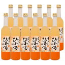 すりおろし美人びわ酒(8゜)　500ml　12本セット　【送料無料　一部地域を除く】