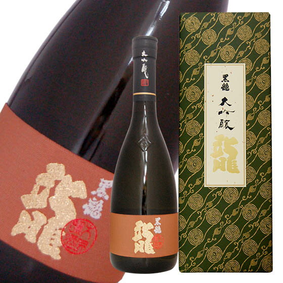 黒龍　大吟醸・龍　720ml　日本酒　日本酒＞大吟醸酒ランキング1位（1/12 14:20）