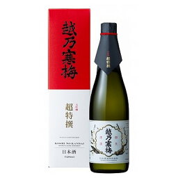 越乃寒梅 大吟醸 超特撰 日本酒 越乃寒梅 超特撰 大吟醸 720ml 専用箱入り　日本酒＞大吟醸酒ランキング1位（12/10 08:07）日本酒＞大吟醸酒ランキング1位（6/19 18:20）