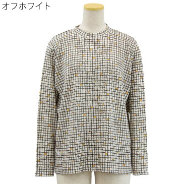 シニア 婦人 京染 ちりめん ストレッチ Tブラウス シャツ 日本製●トップス 刺繍名入れ無料 敬老の日 母の日 ギフト 高齢者 70代 80代 老人 高齢者 介護向け 90代 施設 介護 おばあちゃん お年寄り レディース 高齢者