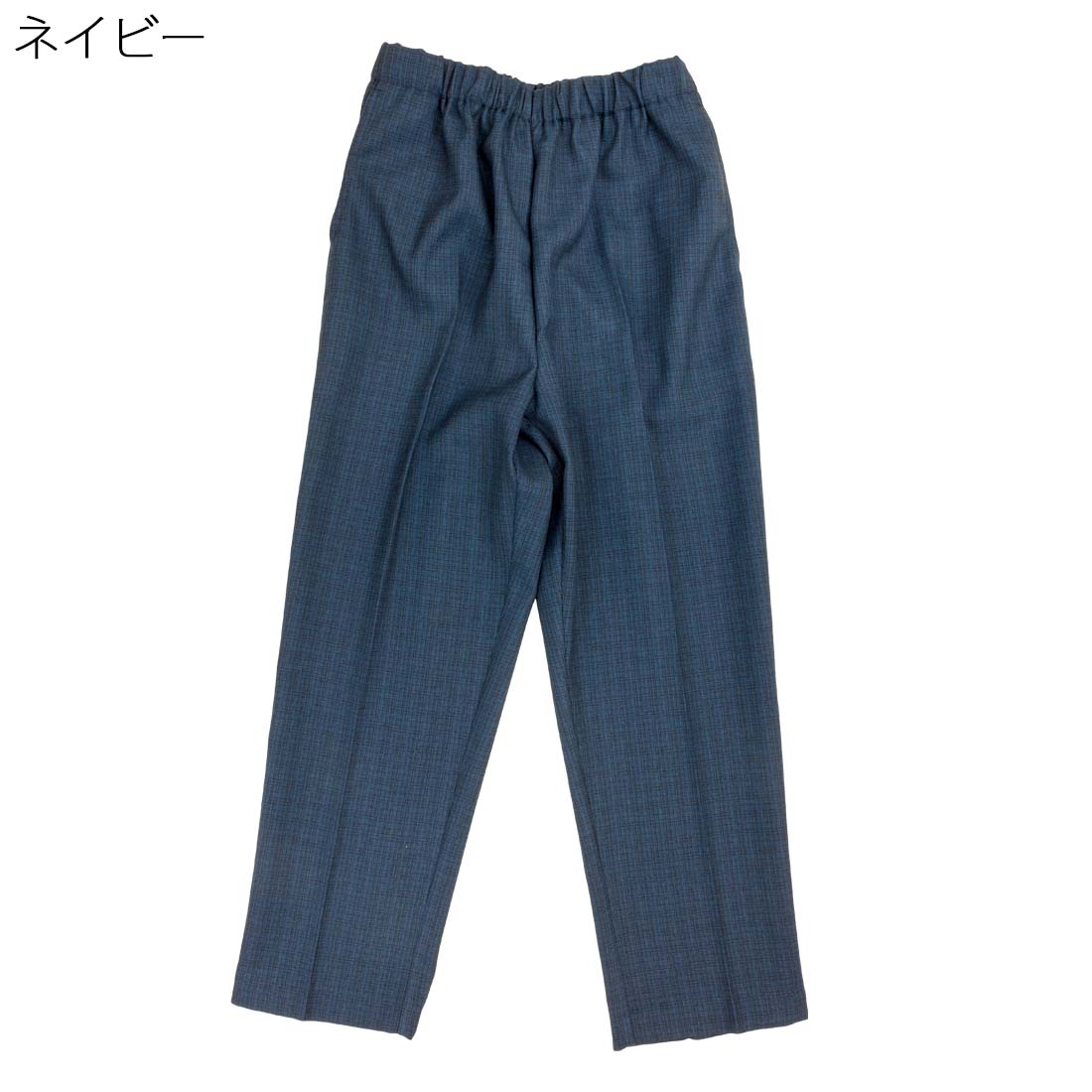 春夏 日本製 ウエストゴム 入替 チェック柄 カチオン パンツ●春 夏 秋 婦人 大きいサイズ 刺繍名入れ無料 誕生日 母の日 プレゼント ギフト 高齢者 おばあちゃん 婦人服 介護施設向け シニアファッション レディース 70代 80代 90代 urashima-10006308 おしゃれセンター うらしま サンプル画像3