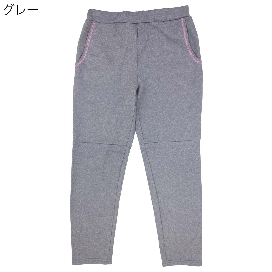 婦人 レディース服 敬老の日 60代 70代 80代■通年 ストレッチ 杢 ストレート スウェット パンツ ズボン 母の日 シニアファッション urashima-10006386 おしゃれセンター うらしま サンプル画像2
