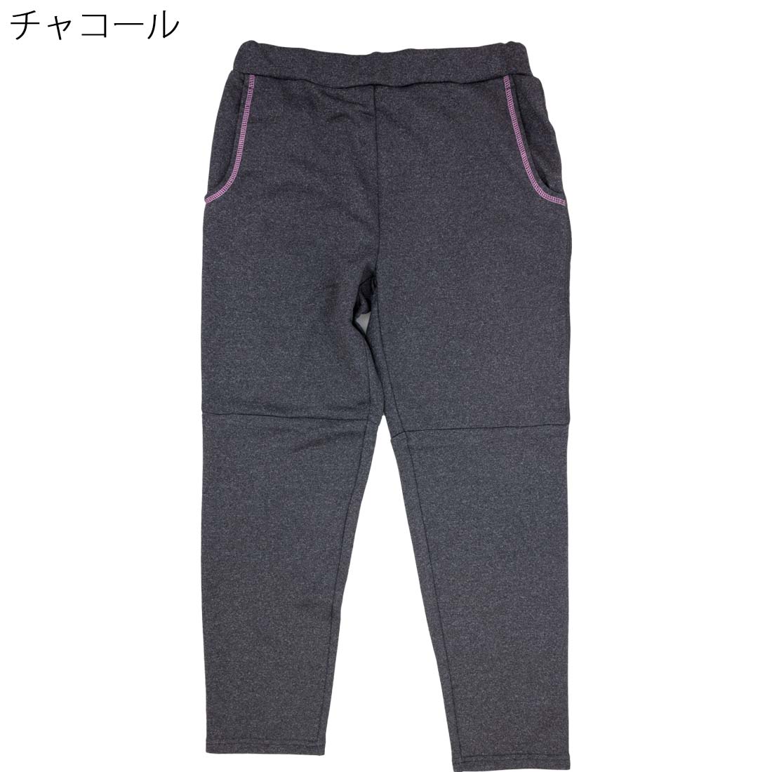 婦人 レディース服 敬老の日 60代 70代 80代■通年 ストレッチ 杢 ストレート スウェット パンツ ズボン 母の日 シニアファッション urashima-10006386 おしゃれセンター うらしま サンプル画像3