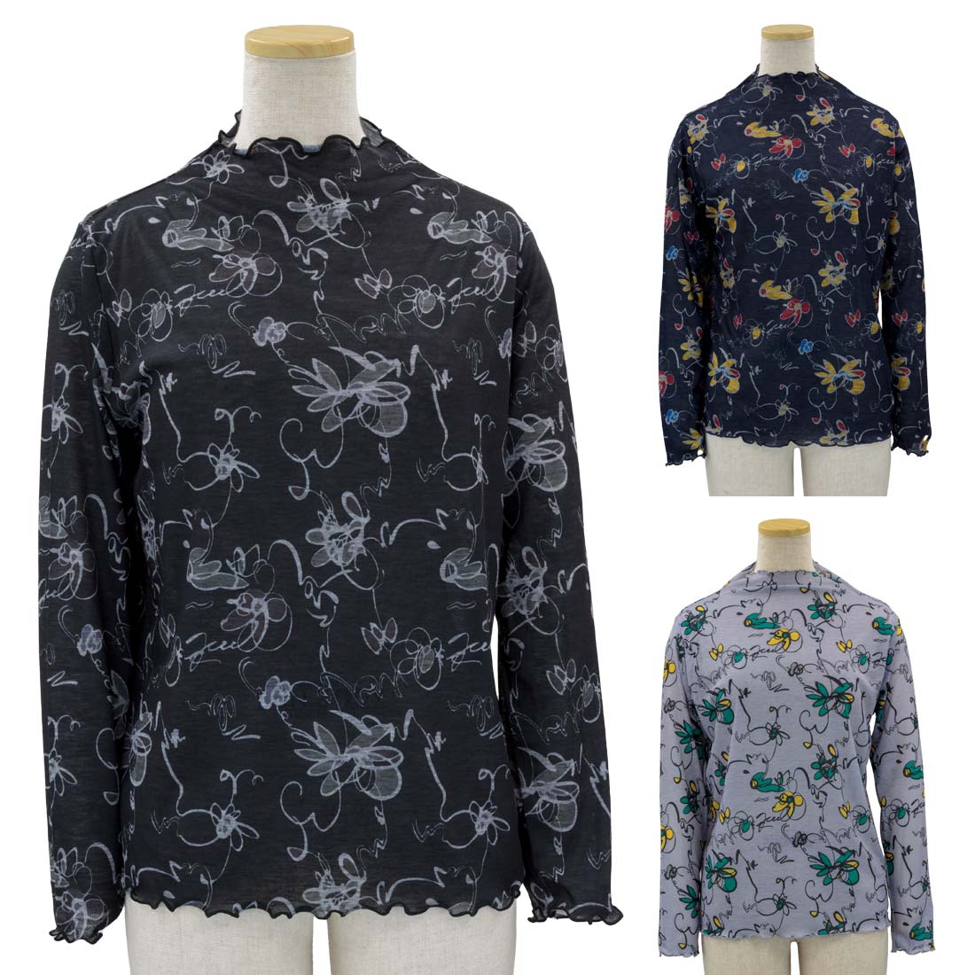 Rakuten - シニアファッション 春夏 長袖 メロウ カットソー Tシャツ 日本製 トップス シニア 婦人 レディース 70代 80代 90代 ギフト婦人服 高齢者 服装 おしゃれ おばあちゃん おすすめ 通販 介護 施設 名入れ