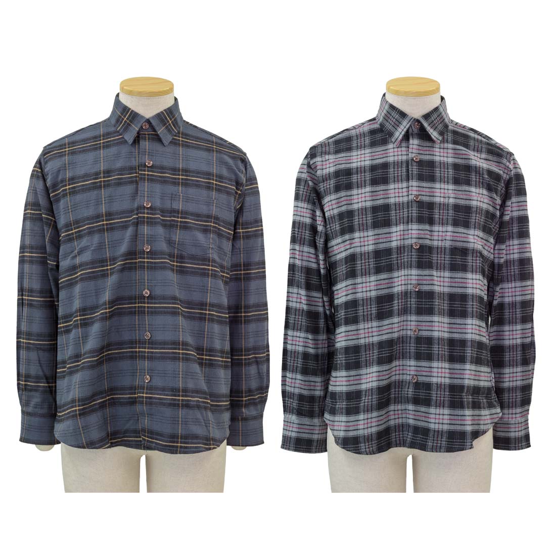 Rakuten - マジックテープ ワンタッチ ストレッチ ツイル カジュアル シャツ シニアファッション 秋冬 70代 80代 90代 おじいちゃん おすすめ 通販 介護 施設 デイサービス 名入れ 敬老の日 プレゼント