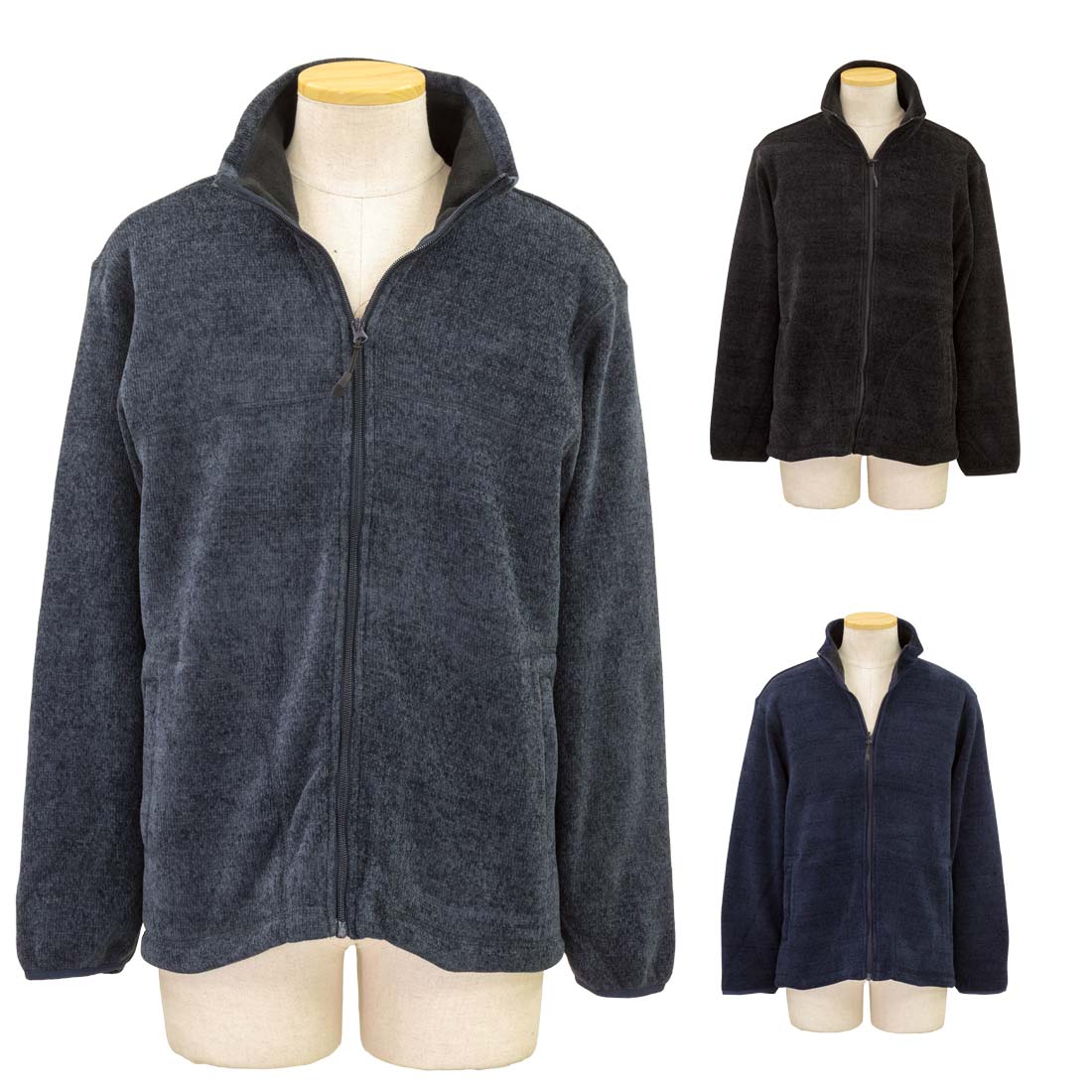 Rakuten - シニアファッション 80代 70代 90代 秋冬 トップス 裏シャギー ストレッチモール フルジップ ジャケット 紳士 敬老の日 高齢者 おしゃれ 普段着 メンズ シニア 男性 紳士服 おじいちゃん お年寄り 介護 施設 デイサービス 刺繍 名前 名入れ