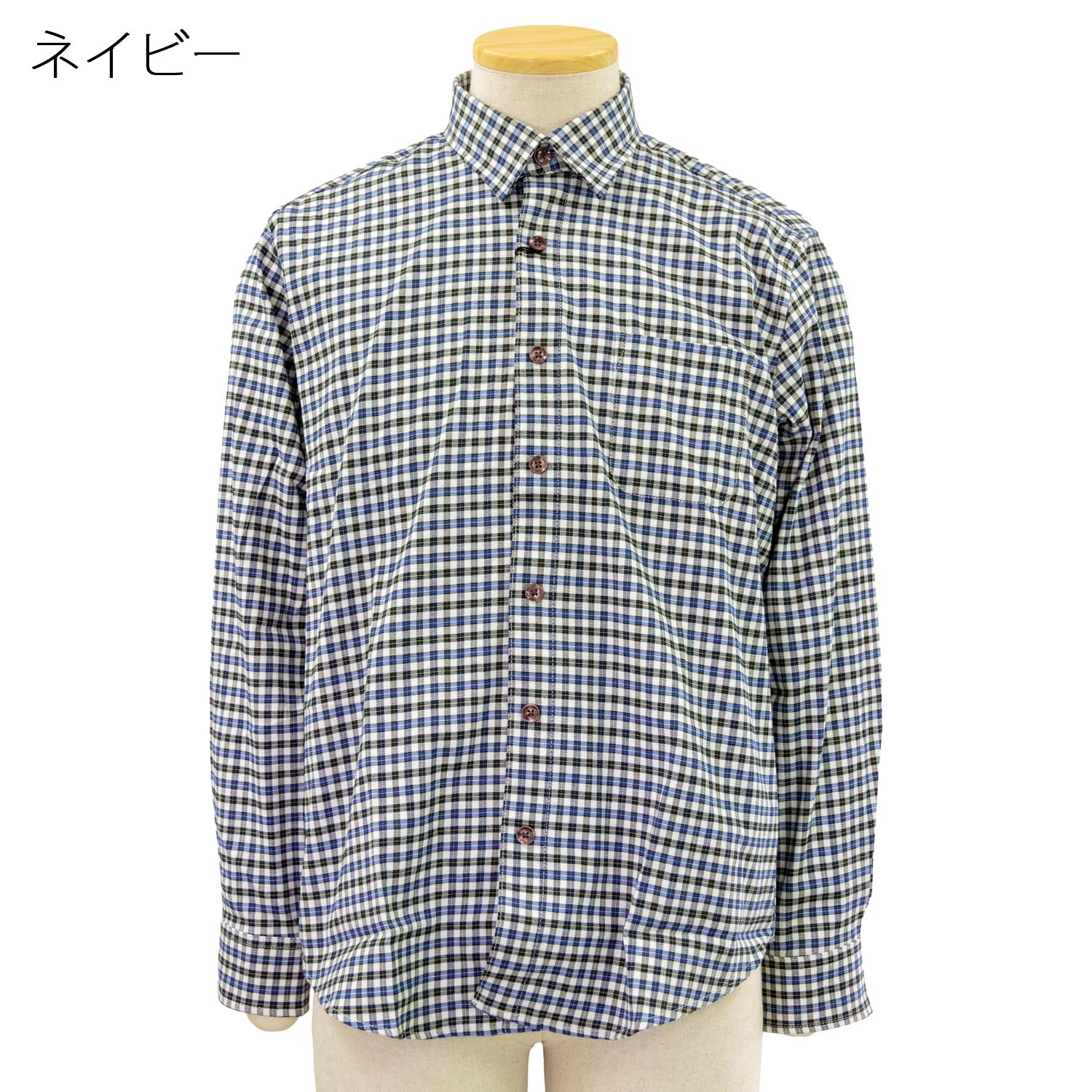 シニア 春夏 マジックテープ ワンタッチ ストレッチ ツイル カジュアル シャツ シニアファッション 70代 80代 90代 父の日 urashima-10007820 おしゃれセンター うらしま サンプル画像3
