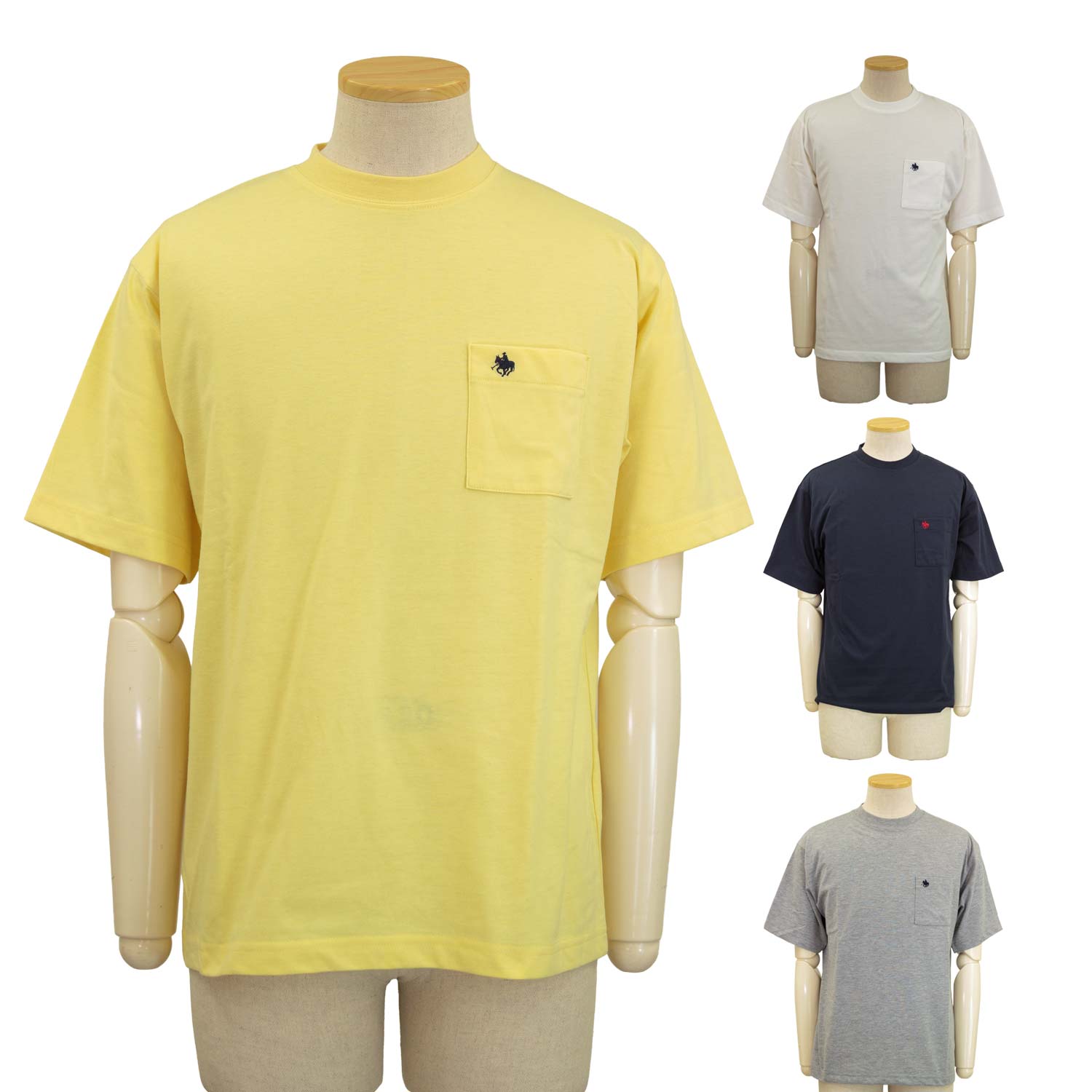 Rakuten - POLO BCS Tシャツ 半袖 ポケット付き クルーネック トップス シニア 紳士 シニアファッション 春夏 70代 80代 90代 ギフト紳士服 高齢者 服装 おしゃれ おじいちゃん おすすめ 通販 介護 施設 デイサービス 名入れ