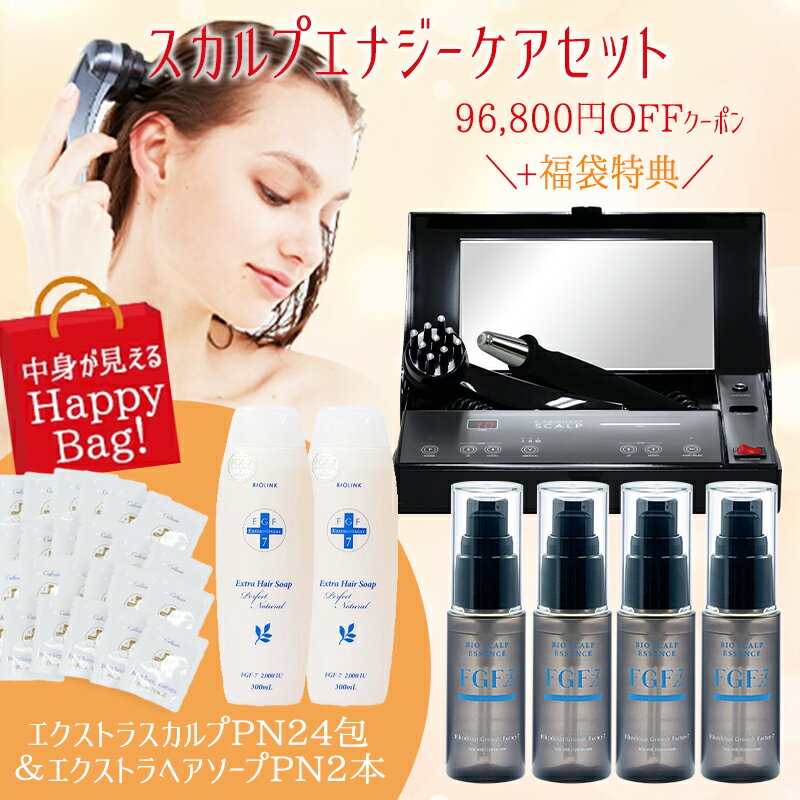 5セット限定!大特価福袋 (25/12/21〜26/1/31迄)【スカルプエナジーセット】イーポレーション・スカルプ バイオスカルプエッセンスリット4点【福袋特...