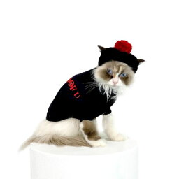 ※予約販売【MOSHIQA】I Woof U Cat Sweater