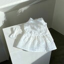 ※予約販売【Hi Yeboo】White Special Collection Lace One Piece(ホワイト) 韓国 ブランド かわいい おしゃれ プ...
