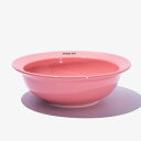 ※予約販売【BRIDGE.DOG】BRIDGE BIG DISH(CORAL PINK)艶あり 韓国 犬用品 ドッググッズ フードウェア 犬お皿 フードボウル 餌皿 水飲み 給水器 食器
