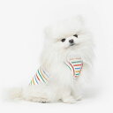 ※予約販売【TUSTUS】rainbow sleeve 犬服 ドッグウェア 犬の服 スリーブレス 犬用品 ドッググッズ 韓国 中型犬 中型犬服 小型犬