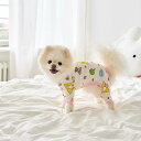即納【noutti】Camping Miffy All in one(Pink) 犬服 ドッグウェア 犬の服 小型犬 小型犬服 パジャマ 春 夏 秋 冬 春服