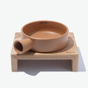 ※予約販売【BRIDGE.DOG】BRIDGE PAN(CARAMEL) 韓国 ブランド かわいい おしゃれ プレゼント 小型犬 マット フードボウル 給水器 NEW 餌 食器 犬 猫 雨