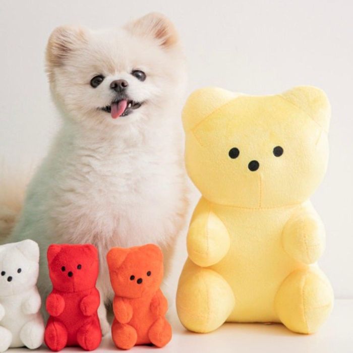 楽天URBAN DOG TOKYO 楽天市場店即納【BITE ME】Giant Jelly Bear Toy 韓国 ブランド かわいい おしゃれ プレゼント 小型犬 おもちゃ キャラクター NEW 大型犬 犬