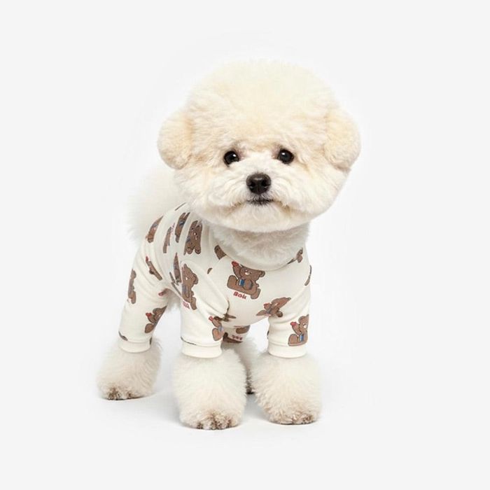 ※予約販売【TUSTUS】Bok bear all in one（tustus x Stickybok） 犬服 ドッグウェア 犬の服 小型犬 小..