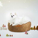 ※予約販売【INSIDE DOG & CAT】macaron Bean bag tube cover cushion(antique brown) 韓国 ブランド かわいい おしゃれ プレゼント 小型犬 バッグ 水着 浮き輪 チューブ NEW 冬 クッション 犬 猫
