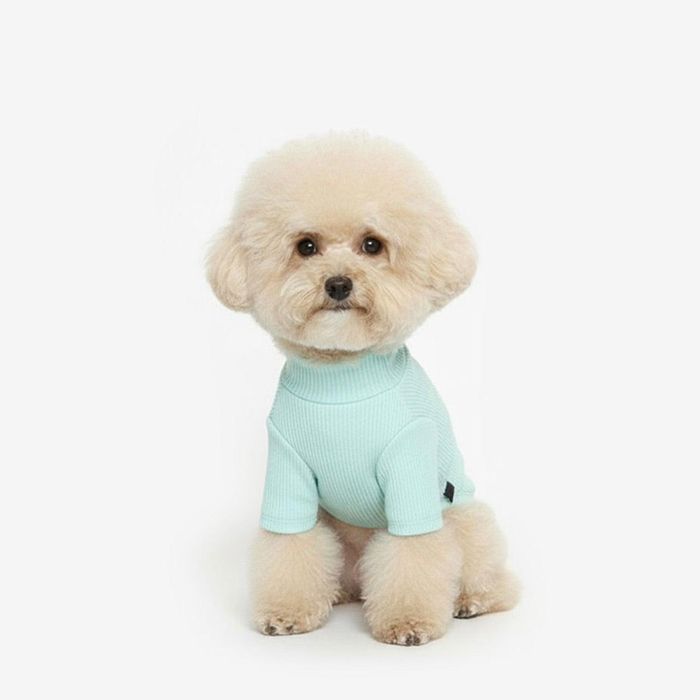 ※予約販売【TUSTUS】Soft neck（Mint） 犬服 ドッグウェア 犬の服 小型犬 小型犬服 犬用品 ドッググッ..