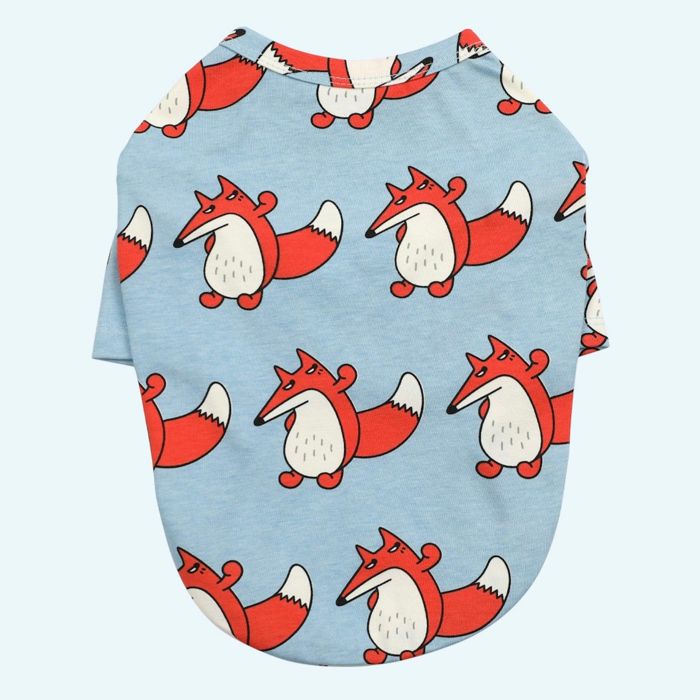 即納【andblank】Captain Fox T-shirt 犬服 ドッグウェア 犬の服 大型犬 大型犬服 中型犬 中型犬服 小..