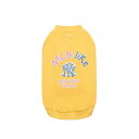 ※予約販売【MLB KOREA】MLB LIKE sweat shirt（Light Yellow） 韓国 ブランド かわいい おしゃれ プレゼント 小型犬 お揃い リンクコーデ NEW 犬