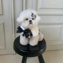 即納【Hi Yeboo】Emily Tweed Cape(Black) 犬服 ドッグウェア ケープ 小型犬 小型犬服 犬用品 ドッググッズ 韓国 冬 冬服