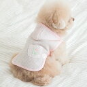 ※予約販売【ssfw】My Little Summer Poncho(Pink Breeze) 犬服 ドッグウェア 犬の服 小型犬 小型犬服 犬用品 ドッググッズ Tシャツ スリーブレス 春